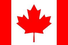 bandera de Canadá